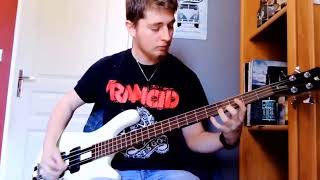 The Interrupters - By My Side [bass cover]