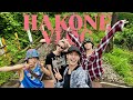 優柔不断な3人と他1人の箱根Vlog
