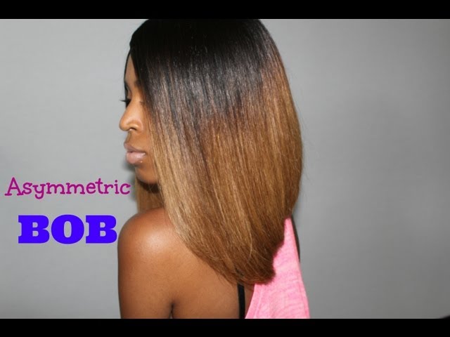 Asymmetric Ombre Bob!!! Ft. Rpgshow - YouTube