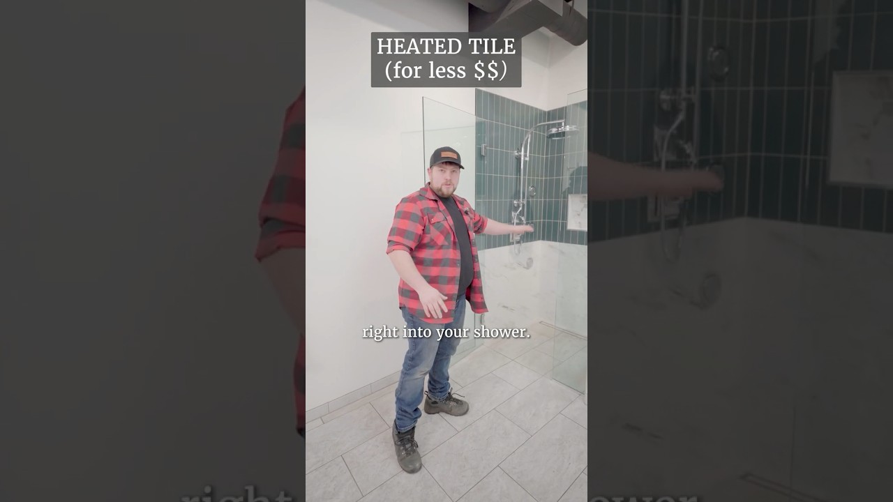 Can heated tile floors be cheap?