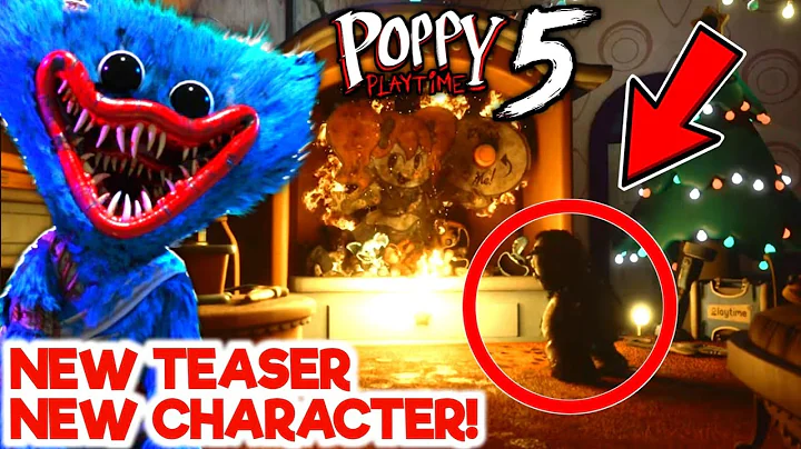Poppy Playtime Chapter 5 - NEW OFFICIAL TEASER with a NEW OFFICIAL CHARACTER REVEALED 🤩
