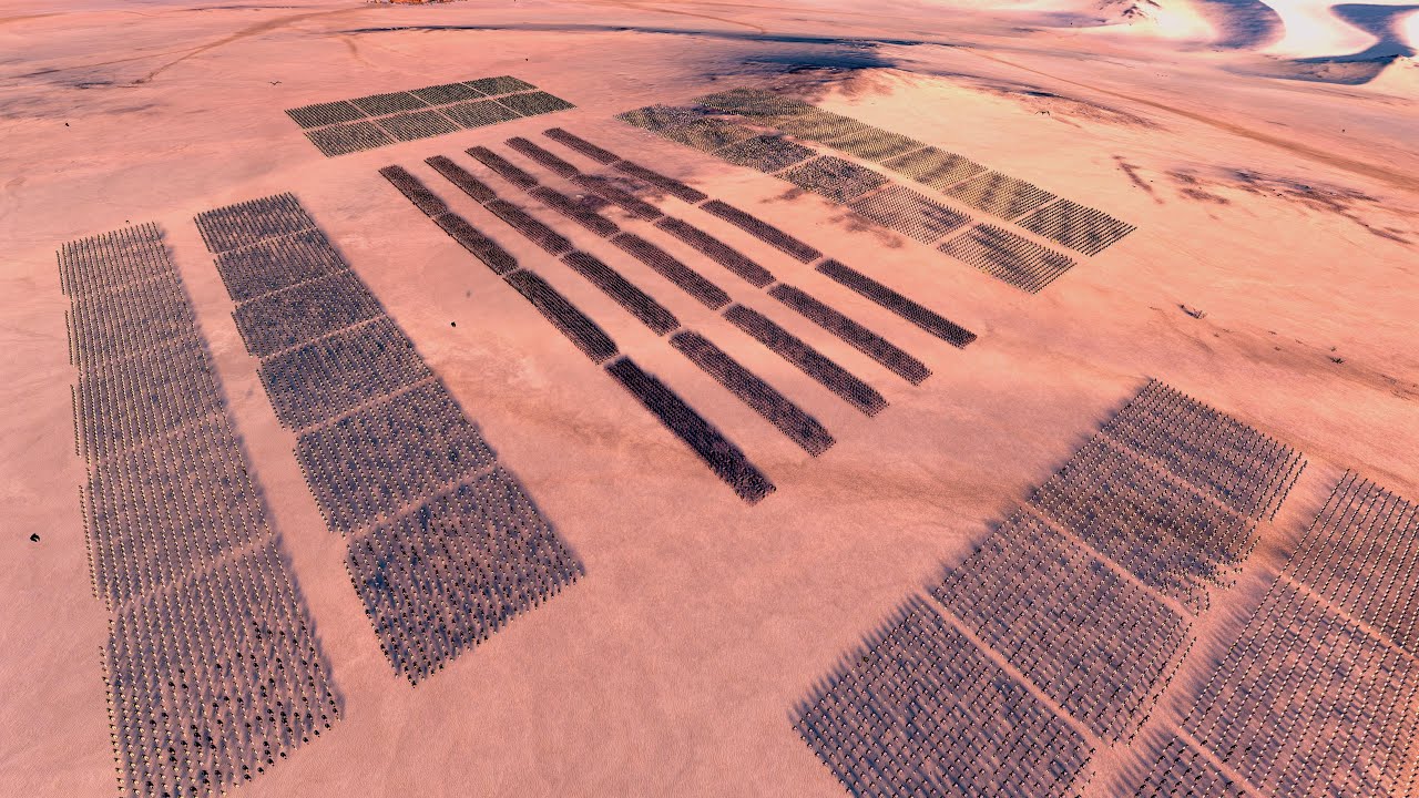 20.000 ARCHERS vs ROMAN TESTUDO - Total War ATTILA