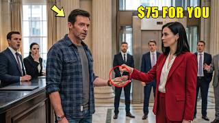 “I Only Need $75,” the Single Dad Said—The Banker Laughed Until the CEO Handed Him Her Private Key