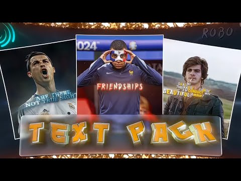 AE Like Advanced TEXT ANIMATION Packs On Alight Motion (+Preset) 