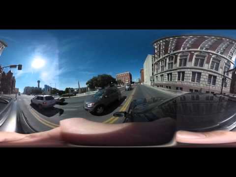 Site of JFK assassination in 360 video