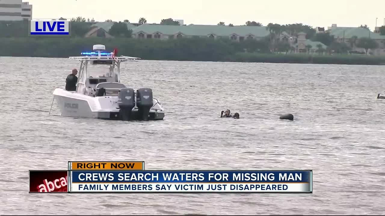 Search for missing swimmer - YouTube