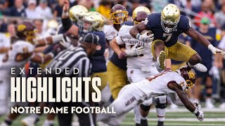 EXTENDED HIGHLIGHTS | Notre Dame Football vs Central Michigan (2023)