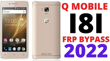 q mobile i8i frp bypass android 7.0 without pc | q i8i google account ( playstore id ) remove 2022