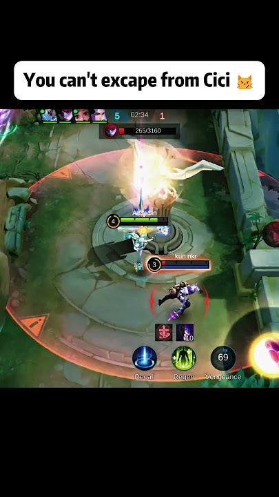 POV: Cici Chases You ๐๐ #shorts #moba5v5English #mobalegends5v5 #moba5v5pippin