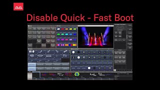Disable Quick Fast Boot