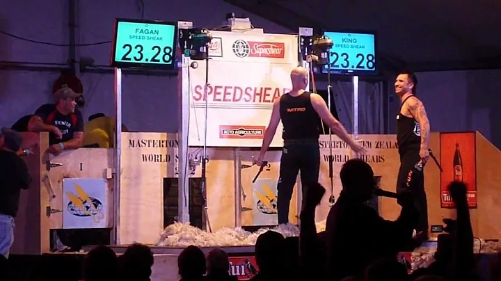 Golden Shears 'Shear Speed' 2012 - 'Awesome' - WAT...