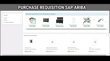 How to create a Purchase Requisition in SAP ARIBA?