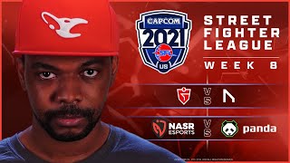 Street Fighter League Pro-US 2021 Week 8 - VGIA vs. NVD - NASR vs. Panda