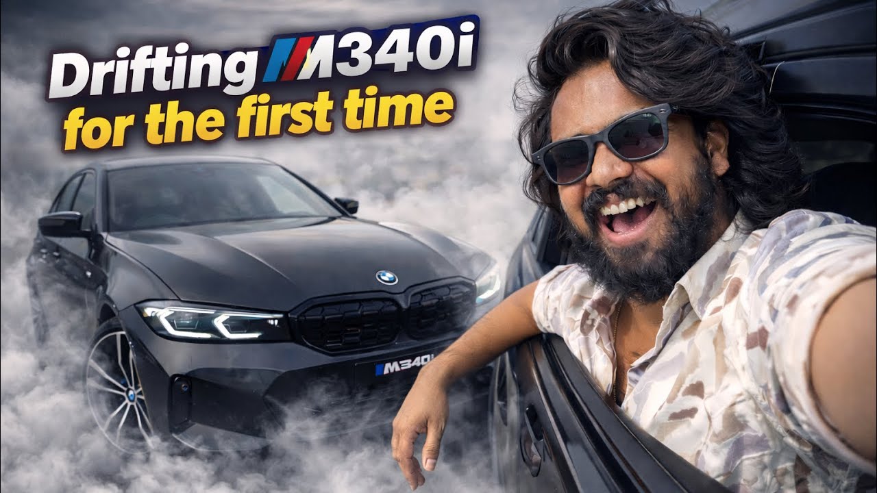 Drifting M340i 🔥FOR FIRST TIME || Crazy BMW Drift 😱 || #akhilvlogs0007 ...