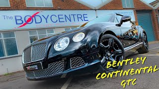 Bentley Continental GTC Repair + Paint Work + Review  With a new £3000 Headlight  