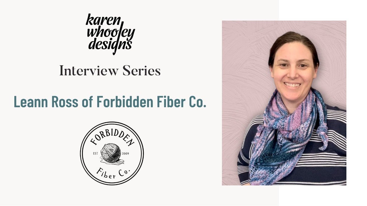 How To Work with Hand Dyed Yarn by Karen Whooley