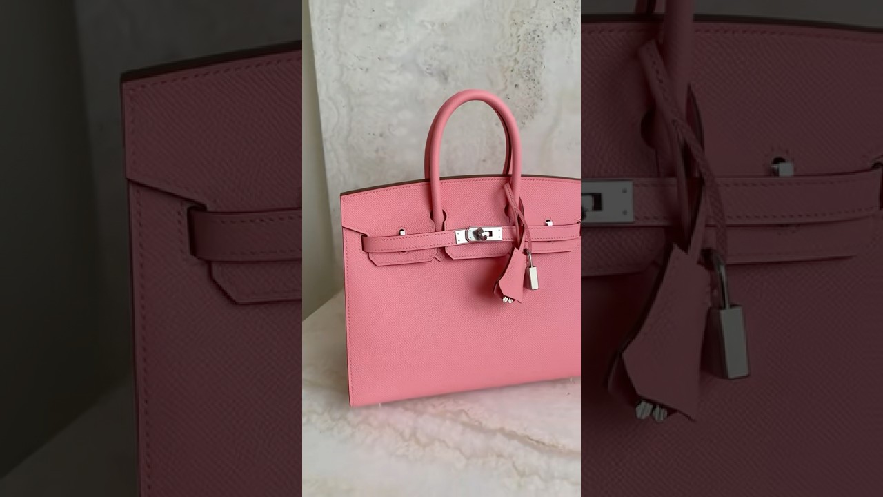 Hermès Birkin 25 Pink Confetti 🎊 