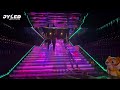 Ladder led screen case in club ---- JYLED