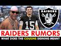 Raiders Rumors After Kirk Cousins SIGNING | What Does This Mean For Fernando Mendoza?