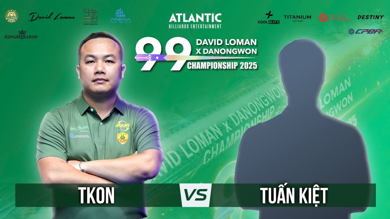 🔴 TRỰC TIẾP| Tkon vs Tuấn Kiệt| Vòng Loại| David Loman x Danongwon Championship 2025