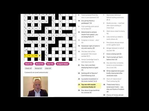 Can you survive Vlad's Guardian crossword?