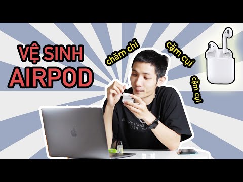 Video [TIPS] Cách Vệ Sinh Airpod Pro 