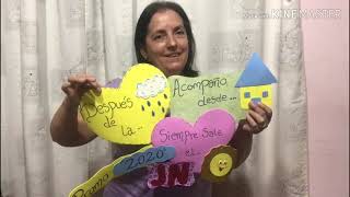 "Yo me quedo en casa por Iara", mi familia y amigos en cuarentena ❤