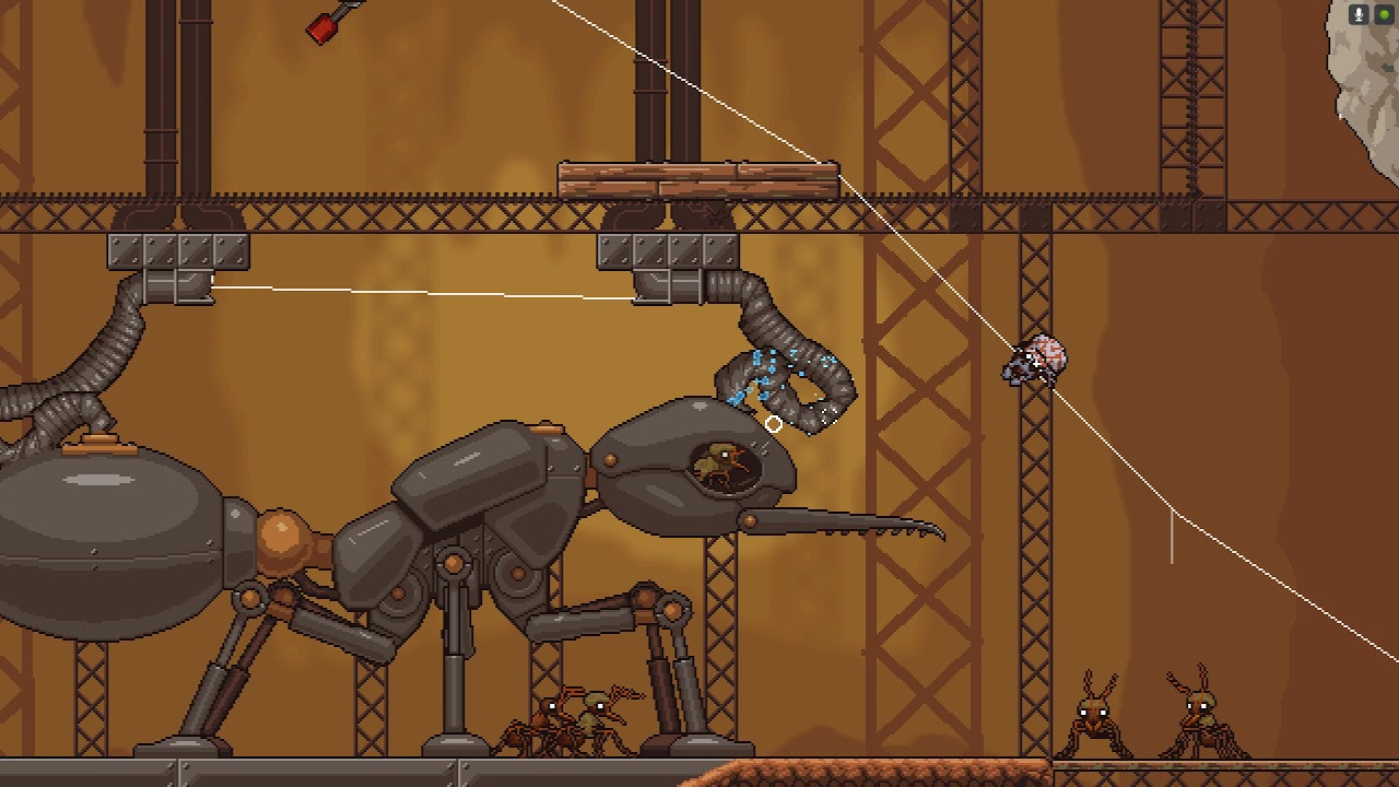 Webbed - Ant mech water pipe bug
