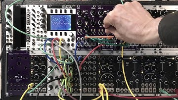Toccata and Fugue 20201129 - Eurorack modular synth wave-folder demo for AWM-3 Vintage Synth Lab