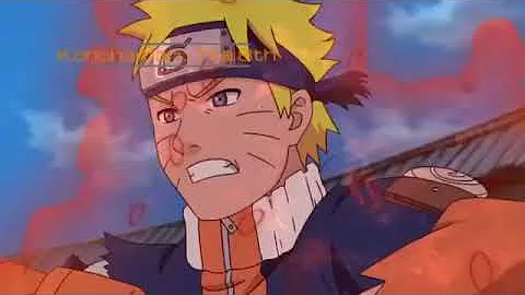 Jiraiya vs Naruto Four Tails Kyuubi  Jiraiya almost get killed