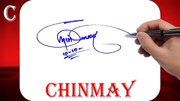 Chinmay Signature Style - C Signature Style - Signature Style of My Name Chinmay