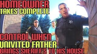 DAD BRINGS COPS TO STEPDADS HOUSE!