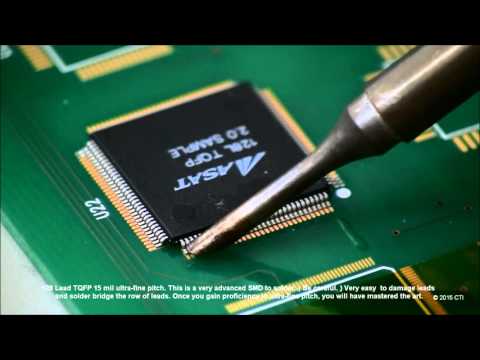 Video: Yuav Ua Li Cas Solder Smd