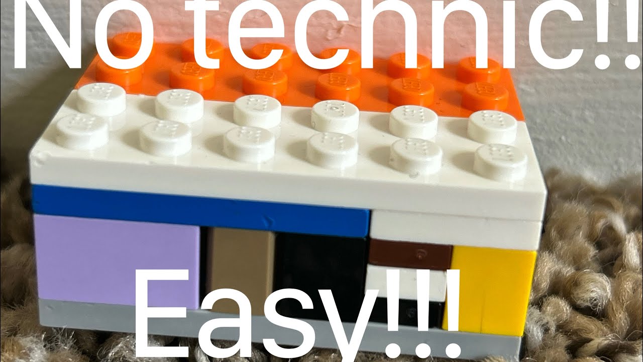 How to build a LEGO puzzle box! Easy YouTube