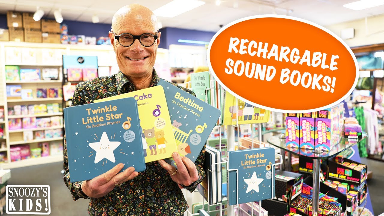 New Rechargeable Singing Sound Books at Snoozy’s Kids 🎶📚