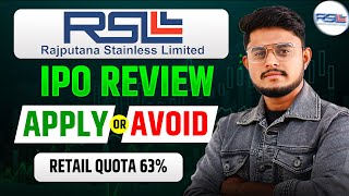 Rajputana Stainless Limited Ipo Review Rajputana Stainless Ipo