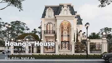 Khám Phá Nhà Phố Tân Cổ Điển 2 Tầng Đầy Ấn Tượng | Kiến Trúc Vking