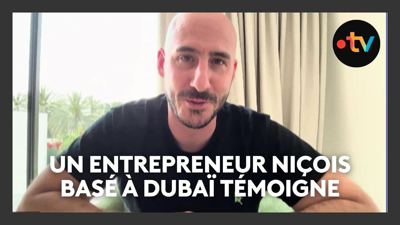 Guerre au Moyen-Orient : un entrepreneur Niçois basé à Dubaï témoigne de la situation sur place