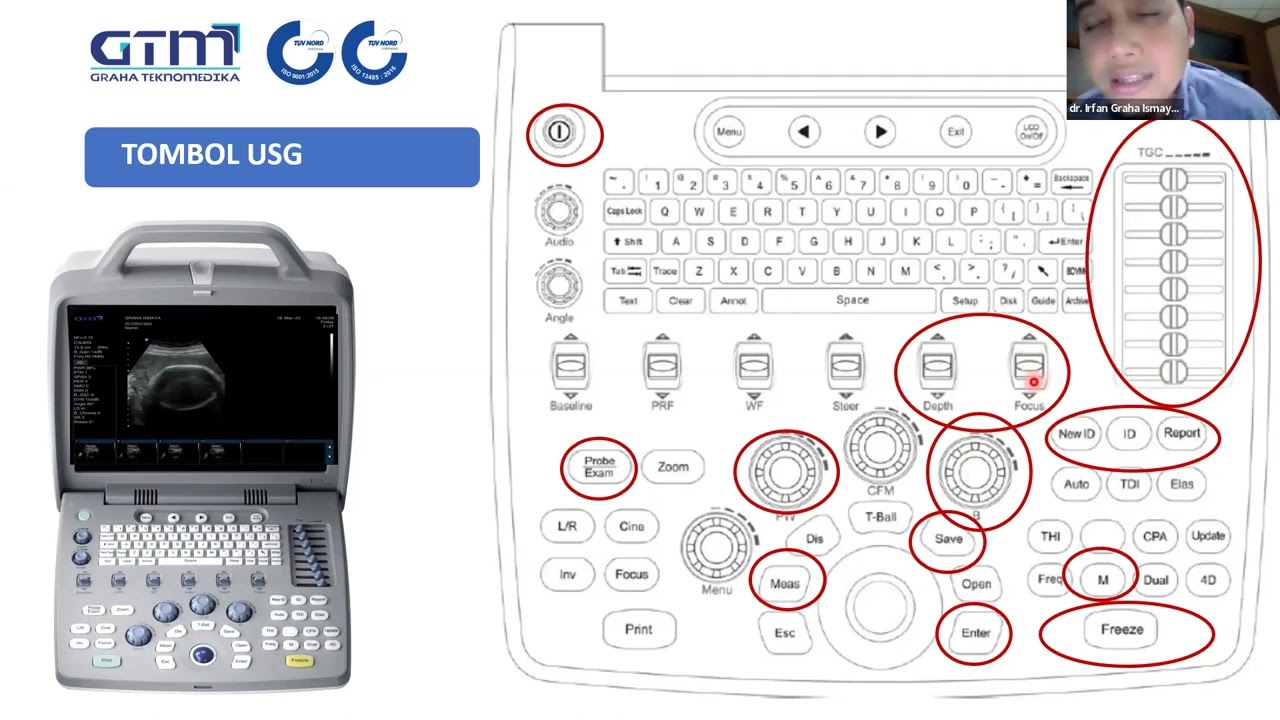 REFRESH TRAINING PENGGUNAAN ALAT KESEHATAN USG GTM APF 5020 - PT GRAHA ISMAYA