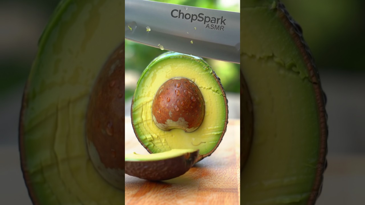Perfect Avocado Slice – No Talking ASMR 🍃