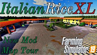 italian Rice Xl New Mod Map Tour For Farming Simulator 19  Fs19 Ps5
