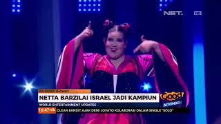 Gelaran Eurovision Song Contest 2018, Netta Barzilai Asal Israel Jadi Kampiun