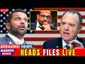 Schiff Reads Classified Epstein File in Open Hearing — Patel Freezes as Cameras Roll