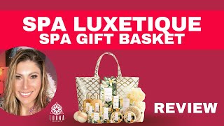 Ultimate SPA LUXETIQUE Spa Gift Basket Experience!