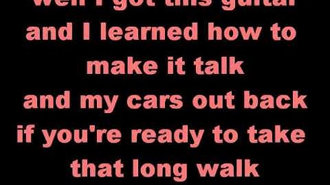 Thunder Road Lyric Video version - Lyric Video performance video thumbnail