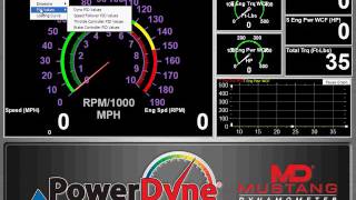 Mustang Dyno Software - Browsing Menu's