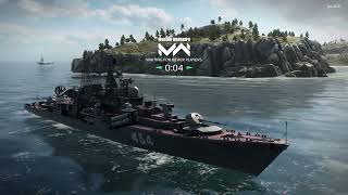 Modern Warships Ushakov Team deathmatch Viking bay screenshot 4