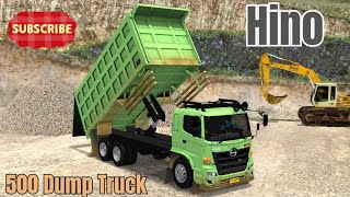 Mod BUSSID - Hino 500 Dump Truck screenshot 2