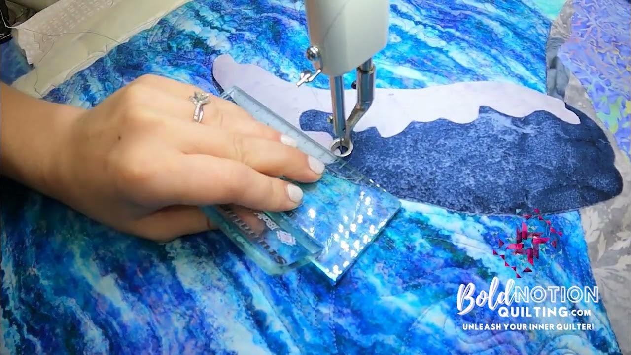 Stitch Around Applique Like a BOSS! YouTube