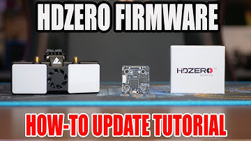 HDZero Digital FPV -  Full Firmware Update Tutorial (Shark Byte)